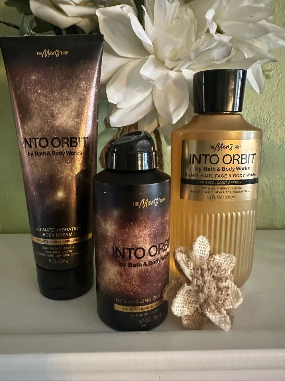 Bath & Body Works Into Orbit Men’s Set - Brown, Gold